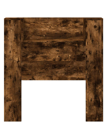 Testiera Rovere fumé 100 x 16,5 x 103,5 cm Legno multistrato