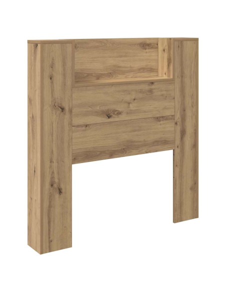 Testiera con lo scaffale Rovere artigianale 100 x 15 x 103,5 cm