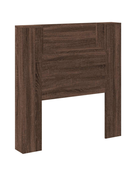 Testiera Rovere Marrone 100 x 16,5 x 103,5 cm Legno multistrato