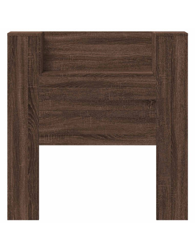 Testiera Rovere Marrone 100 x 16,5 x 103,5 cm Legno multistrato