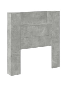 Testiera Grigio cemento 100 x 16,5 x 103,5 cm Legno multistrato 2