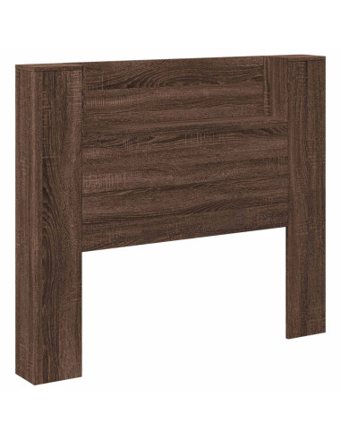 Testiera Rovere Marrone 120 x 16,5 x 103,5 cm Legno multistrato