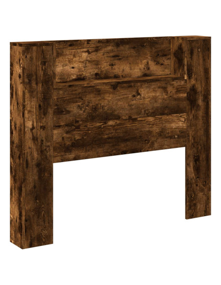 Testiera Rovere fumé 120 x 16,5 x 103,5 cm Legno multistrato