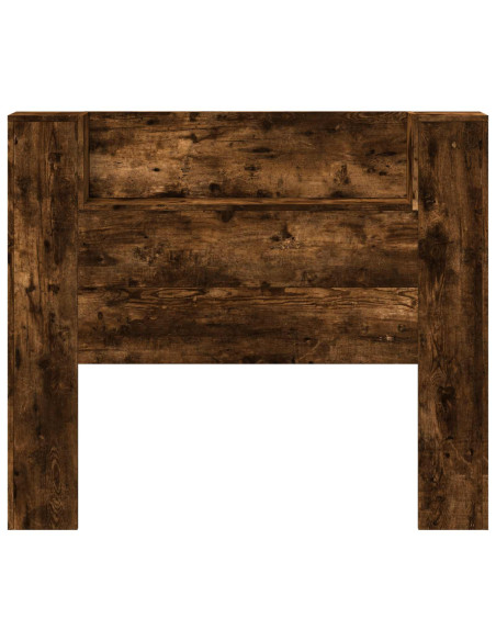 Testiera Rovere fumé 120 x 16,5 x 103,5 cm Legno multistrato
