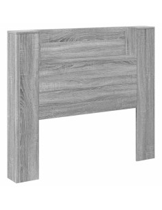 Testiera Grigio Sonoma 120 x 16,5 x 103,5 cm Legno multistrato 2