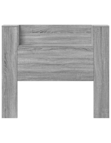 Testiera Grigio Sonoma 120 x 16,5 x 103,5 cm Legno multistrato