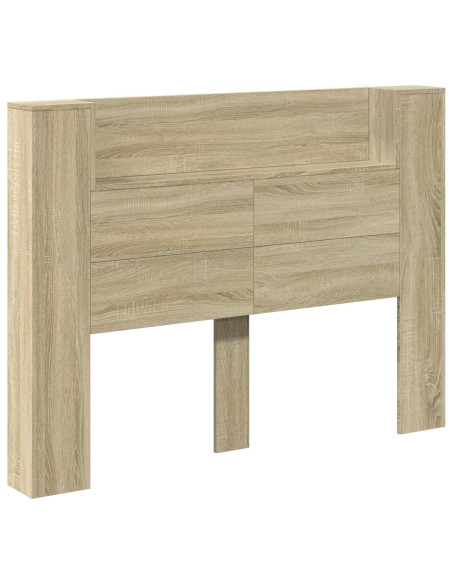 Testiera Rovere Sonoma 140 x 16,5 x 103,5 cm Legno multistrato