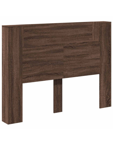 Testiera Rovere Marrone 140 x 16,5 x 103,5 cm Legno multistrato