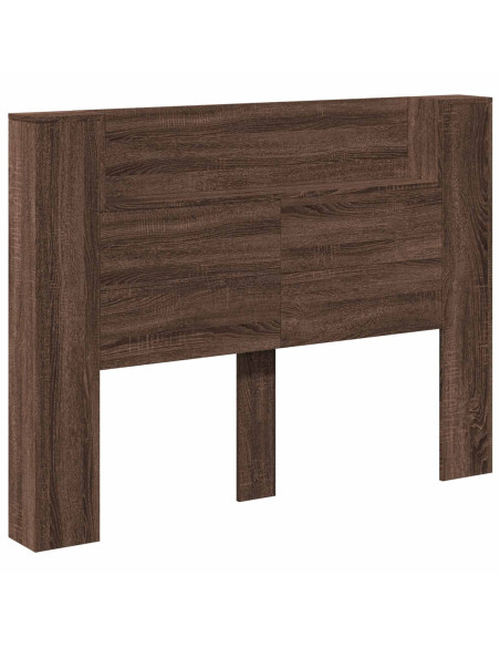 Testiera Rovere Marrone 140 x 16,5 x 103,5 cm Legno multistrato
