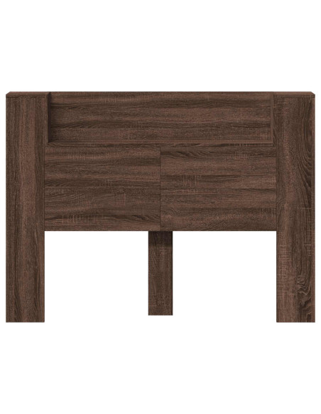 Testiera Rovere Marrone 140 x 16,5 x 103,5 cm Legno multistrato