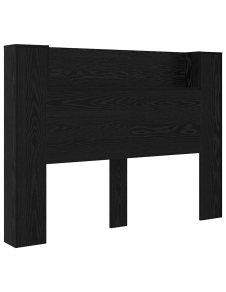 Testiera Rovere Nero 140 x 17 x 104,5 cm Legno multistrato