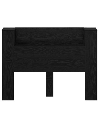 Testiera Rovere Nero 140 x 17 x 104,5 cm Legno multistrato