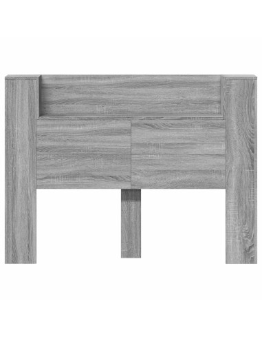 Testiera Grigio Sonoma 140 x 16,5 x 103,5 cm Legno multistrato