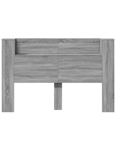 Testiera Grigio Sonoma 160 x 16,5 x 103,5 cm Legno multistrato