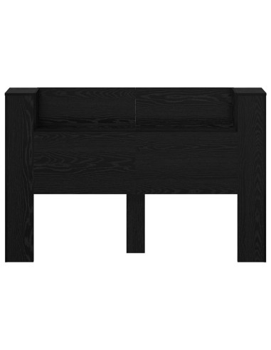 Testiera Rovere Nero 160 x 17 x 104,5 cm Legno multistrato