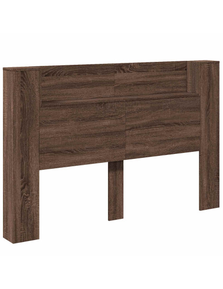Testiera Rovere Marrone 160 x 16,5 x 103,5 cm Legno multistrato