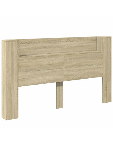 Testiera Rovere Sonoma 180 x 16,5 x 103,5 cm Legno multistrato