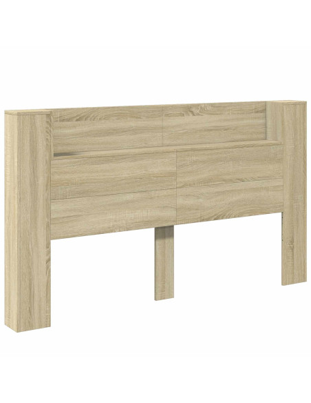 Testiera Rovere Sonoma 180 x 16,5 x 103,5 cm Legno multistrato