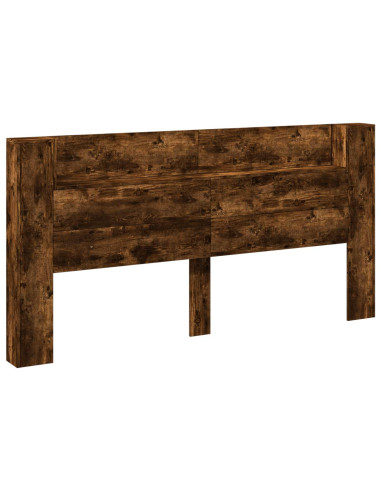 Testiera Rovere fumé 200 x 16,5 x 103,5 cm Legno multistrato