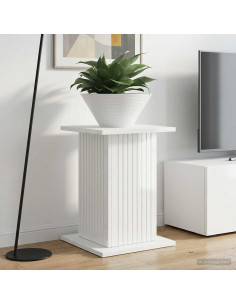 Supporto per piante Bianco Lucido 30,5 x 30 x 43 cm