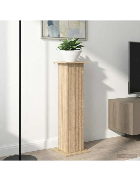 Supporto per piante 2 pcs Rovere Sonoma 30,5 x 30 x 100,5 cm