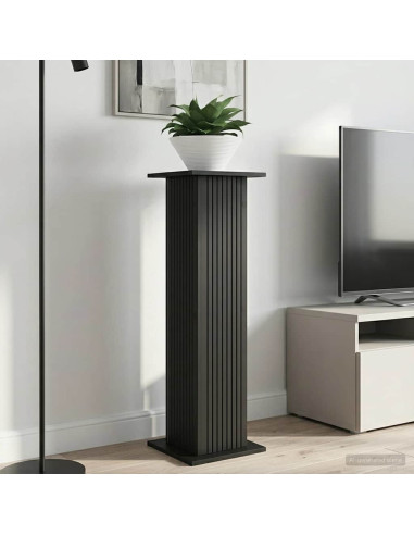 Supporto per piante 2 pcs Nero 30,5 x 30 x 100,5 cm