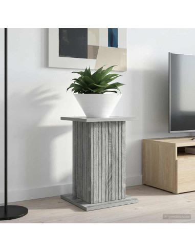 Supporto per piante 2 pcs Grigio Sonoma 30,5 x 30 x 43 cm