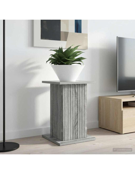 Supporto per piante 2 pcs Grigio Sonoma 30,5 x 30 x 43 cm