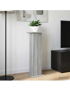 Supporto per piante 2 pcs Grigio Sonoma 30,5 x 30 x 100,5 cm