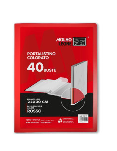 CF12 PORTALISTINO ROSSO 40 BUSTE
