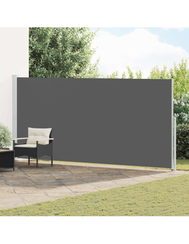 Tenda laterale retrattile Antracite 600 x 200 cm Poliestere