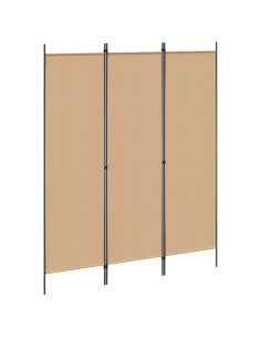 Divider per stanze Beige 150 x 180 cm Tessuto
