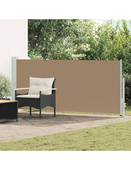 Tenda laterale retrattile Tortora 300 x 170 cm Poliestere