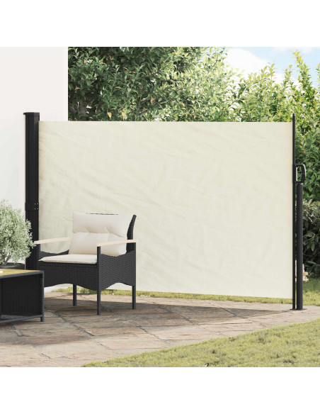 Tenda laterale retrattile Crema 300 x 170 cm Poliestere