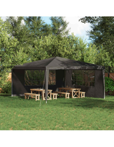Parete per tenda da festa 2 pcs 400 x 195 cm Antracite