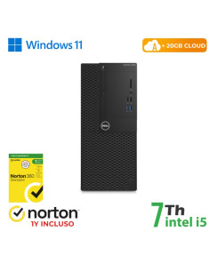RINOVO PC DELL Optiplex 3050 Tower i5-7X00 DDR4 8GB SSD 240GB W11P UPG No Dvd Grade A 1Y Warranty +