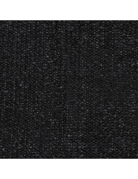 Tenda a Rullo per Esterni 100x140 cm Nera