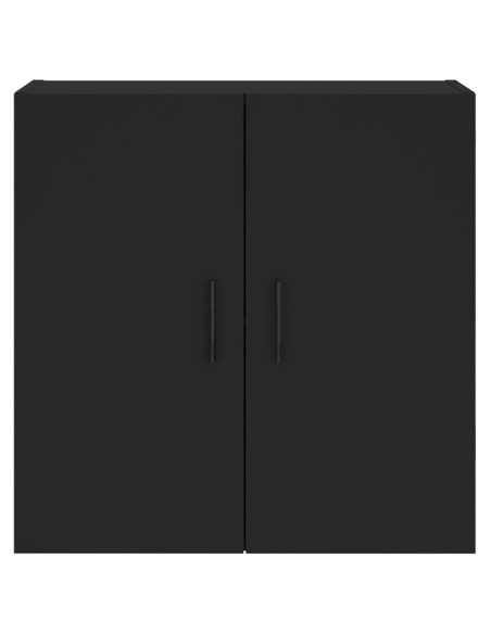 Armadietto a Muro Nero 60x31x60 cm in Legno Multistrato