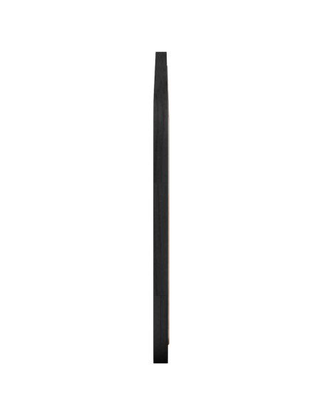 Testiera con testiera Nero 120 x 55 x 3 cm Rattan