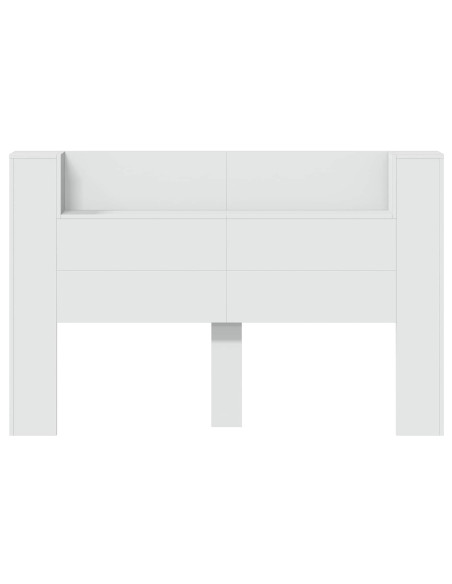 Testata con Mobile e LED Bianco 160 x 16,5 x 103,5 cm