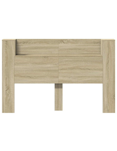 Testata con Mobile e LED Sonoma 160 x 16,5 x 103,5 cm