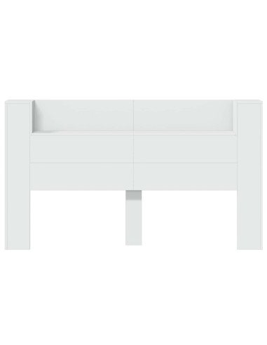 Testata con Mobile e LED Bianco 180 x 16,5 x 103,5 cm