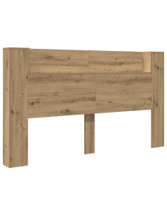 Testata con Mobile e LED Rovere Artigianale Legno multistrato 2