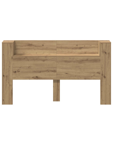 Testata con Mobile e LED Rovere Artigianale Legno multistrato