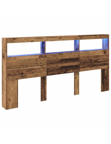 Testiera Legno vecchio 200 x 17 x 102 cm Legno multistrato