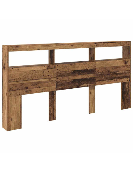 Testiera Legno vecchio 200 x 17 x 102 cm Legno multistrato