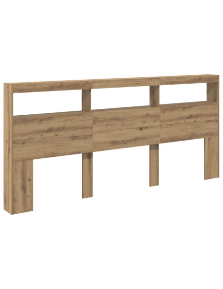 Testiera Rovere artigianale 220 x 17 x 102 cm Legno multistrato