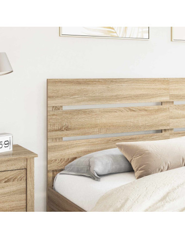Testiera con testiera Rovere Sonoma 180 cm Legno multistrato