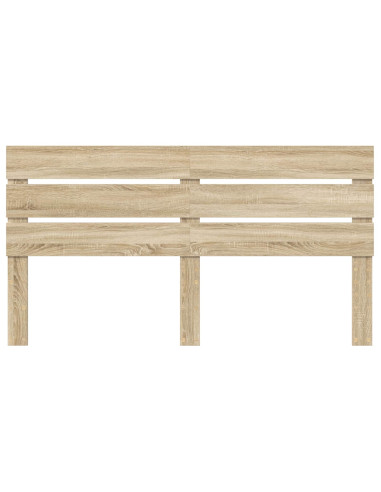 Testiera con testiera Rovere Sonoma 180 cm Legno multistrato