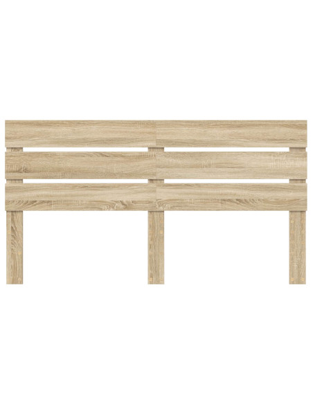 Testiera con testiera Rovere Sonoma 180 cm Legno multistrato